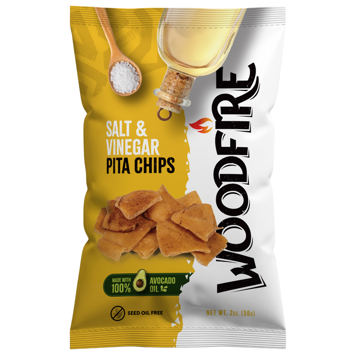 Woodfire Salt & Vinegar - (12 Pack)